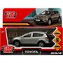 Модель RAV4-12-SR TOYOTA RAV4 12 см, двери, багажн, инерц. серебристый Технопарк в кор. - фото 69829877