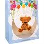 Пакет 32х26х12 см с прозрачным окошком Медведь 141V-961 - фото 69837694