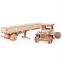 Деревянный Конструктор 3D Грузовичок ЛТ с прицепом 078 - фото 69843959