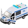 Модель TRANSITVAN-22PLPOL-WH Ford Transit Полиция Технопарк в коробке - фото 69844365