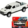 Модель RAM1500-13-WH DODGE RAM 1500 REBEL 13 см Технопарк в коробке /72/ - фото 69844469