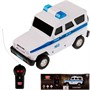 Машина на радиоуправлении HUNTER-15RCPOL-WH УАЗ ХАНТЕР ПОЛИЦИЯ 15 см, свет, белый Технопарк в кор /36/ - фото 69844479