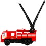 Модель KAM43502-15FIR-RD KAMAZ 43502 ПОЖАРНАЯ АЦ Технопарк в коробке - фото 69844688