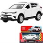 Модель RAV4-WH-WOD TOYOTA RAV4 длина 12 см двери, багажн, инерц. белый Технопарк в кор. - фото 69857842