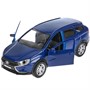 Модель VESTA-CROSS-BU Lada Vesta SW Cross синий Технопарк  в коробке - фото 69860115