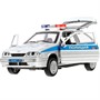 Модель 2113-12SLPOL-SR свет-звук ваз-2113 12 см, двери,ПОЛИЦИЯ серебристый Технопарк  в кор. - фото 69861518