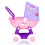 Коляска для куклы Arina 4-х колесная 48202 П-Е /2/ - фото 69863483