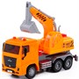 Автомобиль экскаватор МАЗ инерционный со светом и звуком оранжевый в кор. 67286 П-Е /8/ - фото 69869208