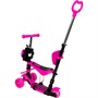 Самокат - каталка трехколесная, светящиеся колеса 141V-642 - фото 69870216