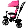Велосипед трехколесный розовый FG240528291L-2 колеса прорезиненные,  10"/8" - фото 69870255