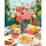 Набор Для Творчества Картина по номерам на картоне 40*50 см Завтрак Кпн-404 Lori - фото 69870454