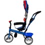 Велосипед трехколесный синий JTRL066-3 колеса ЭВА  10"/8" - фото 69870489