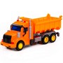 Автомобиль Профи самосвал инерционный со светом и звуком оранжевый в коробке 86297 П-Е /8/ - фото 69872180