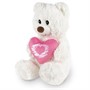 Мишка Белый с Сердцем 23см MT-SUT061705-23 . - фото 69872693