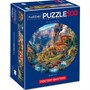 Пазл 500 Домик в горах Compact Box + Постер для сборки 089523 - фото 69874326