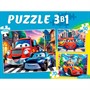 Пазл 3в1 КРУТЫЕ МАШИНКИ №8 50,70,100 эл. П-8445 - фото 69876743