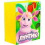 Пакет Чудо праздник матовый Лунтик l, 26*32*14 см 371812 - фото 69877007