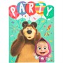 Пакет Чудо праздник креативный l Маша и Медведь вырубка PL-130081-MM - фото 69877082
