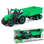 Трактор "Прогресс" с прицепом инерционный зеленый в коробке 91284 П-Е /8/ - фото 69877611