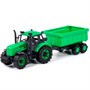 Трактор "Прогресс" с прицепом инерционный зеленый в коробке 91284 П-Е /8/ - фото 69877613