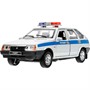 Модель 2109-12SLPOL-GY ваз-2109"спутник МИЛИЦИЯ 12 см, двери, багаж, инерц, сереб Технопарк  в кор. - фото 69879004