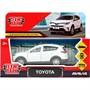 Модель RAV4-WH-WOD TOYOTA RAV4 длина 12 см двери, багажн, инерц. белый Технопарк в кор. - фото 69879010