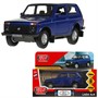 Модель LADA4X4-12-BU LADA 4x4 12 см, двери, багаж, инерц, синий Технопарк  в кор. - фото 69879099