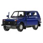 Модель LADA4X4-12-BU LADA 4x4 12 см, двери, багаж, инерц, синий Технопарк  в кор. - фото 69879105