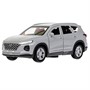 Модель SANTAFE-12-GY HYUNDAI SANTAFE 12 см, двери, багаж, инерц, темно серый Технопарк  в кор. - фото 69879108