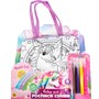Набор для творчества Сумка-трапеция для росписи милый Единорог МУЛЬТИ АРТ BAGP-114391 - фото 69879482