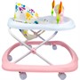 Ходунки бело-розовые с музыкой 141V-1109 - фото 69880135