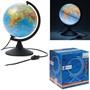 Глобус физич. 210мм К012100009 классик подсветка - фото 69880184