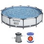 Бассейн каркасный круглый  56416 Steel Pro 366*76см - фото 69880260