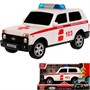 Модель URBANBLACK-20PLAMB-WH LADA 4x4 URBAN СКОРАЯ 19,5 см Технопарк  в коробке /36/ - фото 69881349