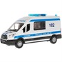 Модель TRANSITVAN-16PLPOL-WH Ford Transit Полиция Технопарк в коробке - фото 69881582