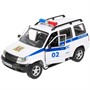 Модель 600-11001XHR Уаз Патриот Полиция Технопарк  в коробке - фото 69881634