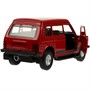 Модель LADA4X42131-13-RD LADA 4x4 2131 12 см, двери, багаж, инерц, красный Технопарк в кор. - фото 69882645