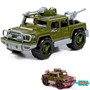 Автомобиль Пикап Защитник военный с 2-мя пулеметами 63946 П-Е /6/ - фото 69883198