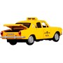 Модель 2401-12TAX-YE ГАЗ-2401 Волга Такси желтый Технопарк в коробке - фото 69887290