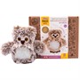 Набор для творчества Мягкая игрушка из меха Совенок 05141 - фото 69888641
