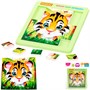 Набор игровой настольный "Тигрёнок" (25 элементов) (в пакете) 25054 П-Е /18/ - фото 69890683