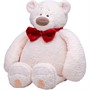Медведь Тато с бантом 30 см бордовый МБТато/30/бр - фото 69892217