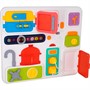 Игрушка развивающая HE0545/HE0510 Бизиборд в кор. - фото 69893197