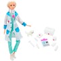 Кукла Карапуз JD-PET1-S-JP София 29см ветеринар, питомец, акс., руки и ноги сгиб. - фото 69893891