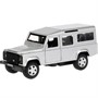 Модель DEFENDER-SL LAND ROVER DEFENDER серебристый Технопарк  в коробке - фото 69894352