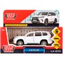 Модель LX570-WH LEXUS LX-570 белый Технопарк в коробке - фото 69894409