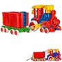 Паровозик Ромашка Детский сад с одним вагоном С-118-Ф /8/ - фото 69894906