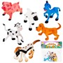 Набор животных Levatoys мульт. YS270602 Домашние в пак. - фото 69895116