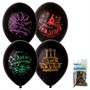 Шар 14"   С ДР 50 шт Неон Party - фото 69895291