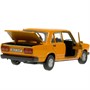 Модель 2107-12-YE ВАЗ-2107 длина 12 см, двери, багаж, инерц, желтый Технопарк  в кор. - фото 69896540